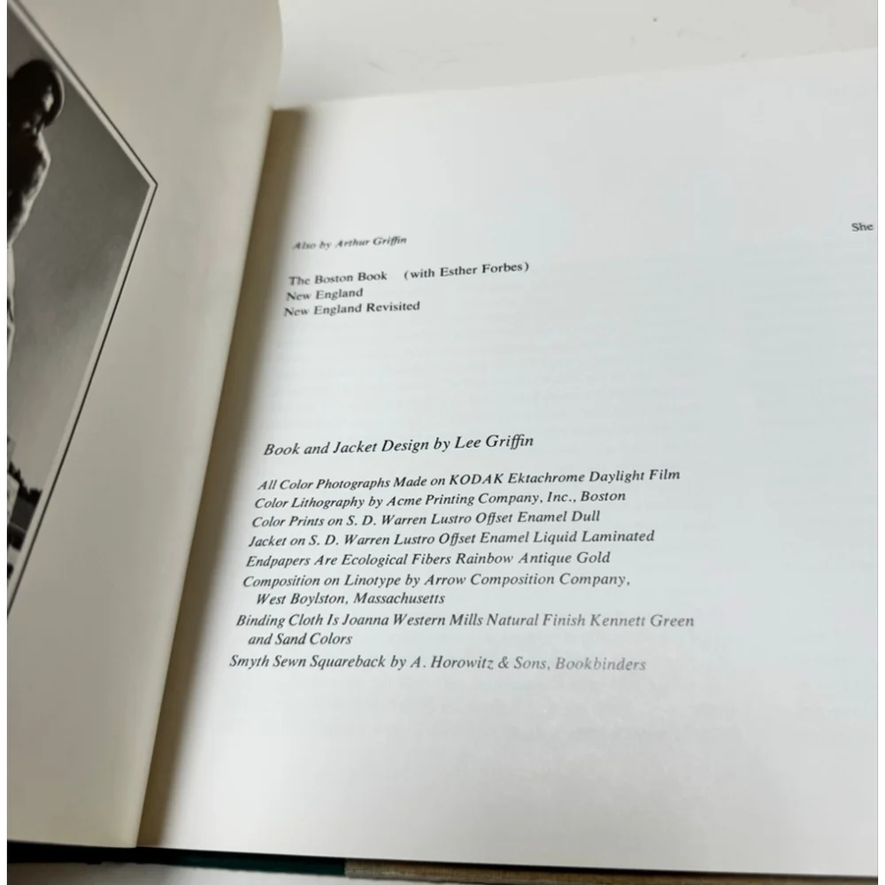 Arthur Griffin's New England: The Four Seasons Original Essays by Famous Authors
